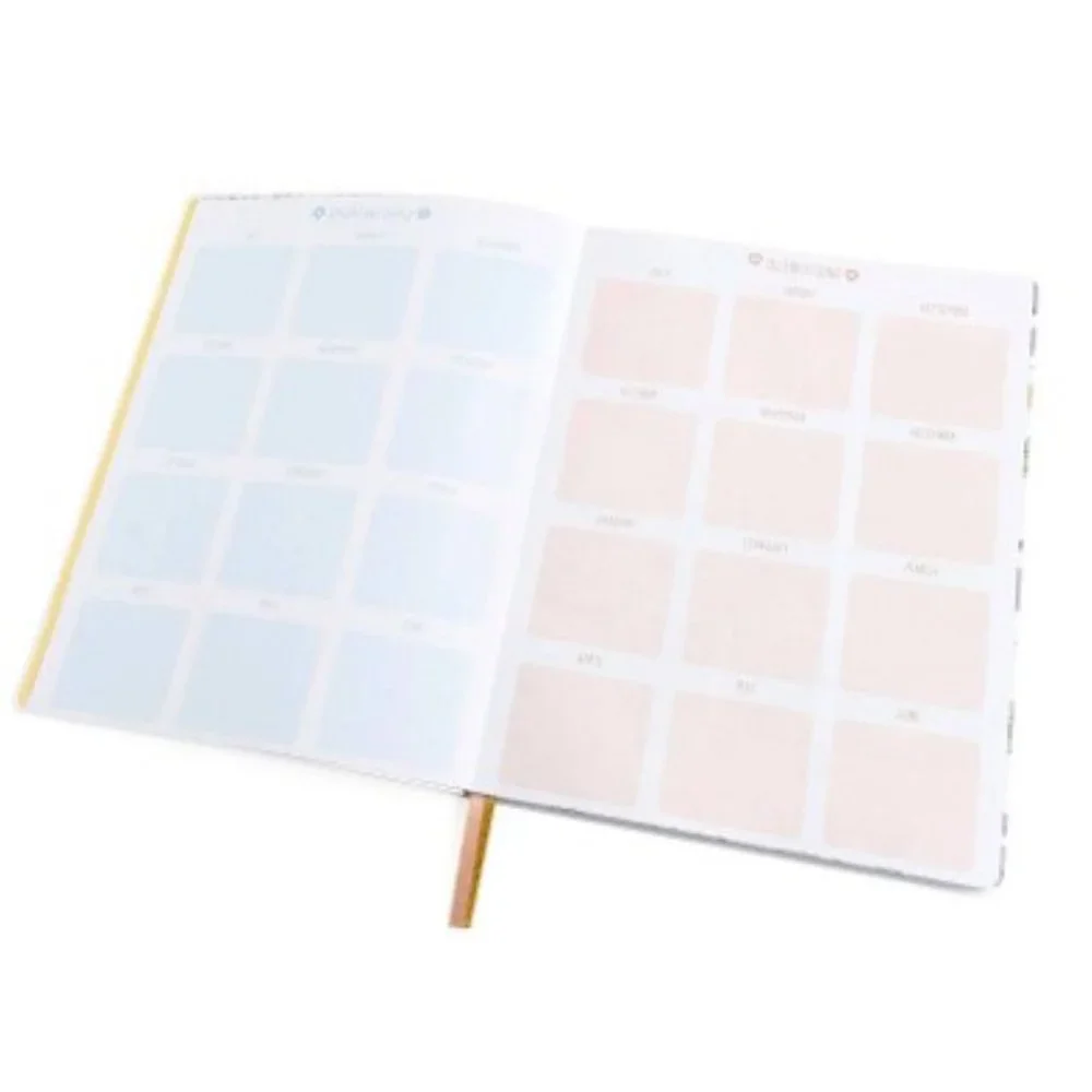 Callie Danielle 2023-24 Academic Teacher Planner Calendar Smileys 8.5 x 11 NWT